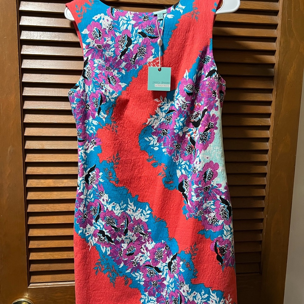 NWT Size 4 - Plenty by Tracy Reese Vibrant Floral Midi Dress